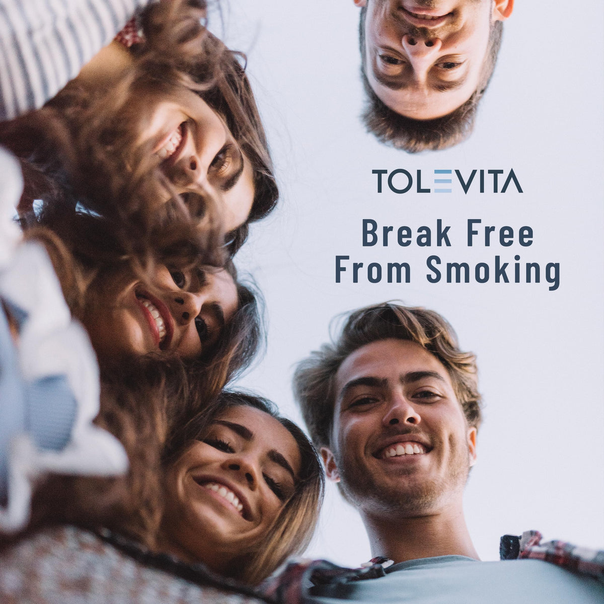 TOLEVITA Anti-Smoke Herbal Patches – Circle Shape 3mg (Blue), Quit Smoking Patches to Help Reduce Cravings | Herbal Stop Smoking Aid for a Healthier Lifestyle - 30 Patches