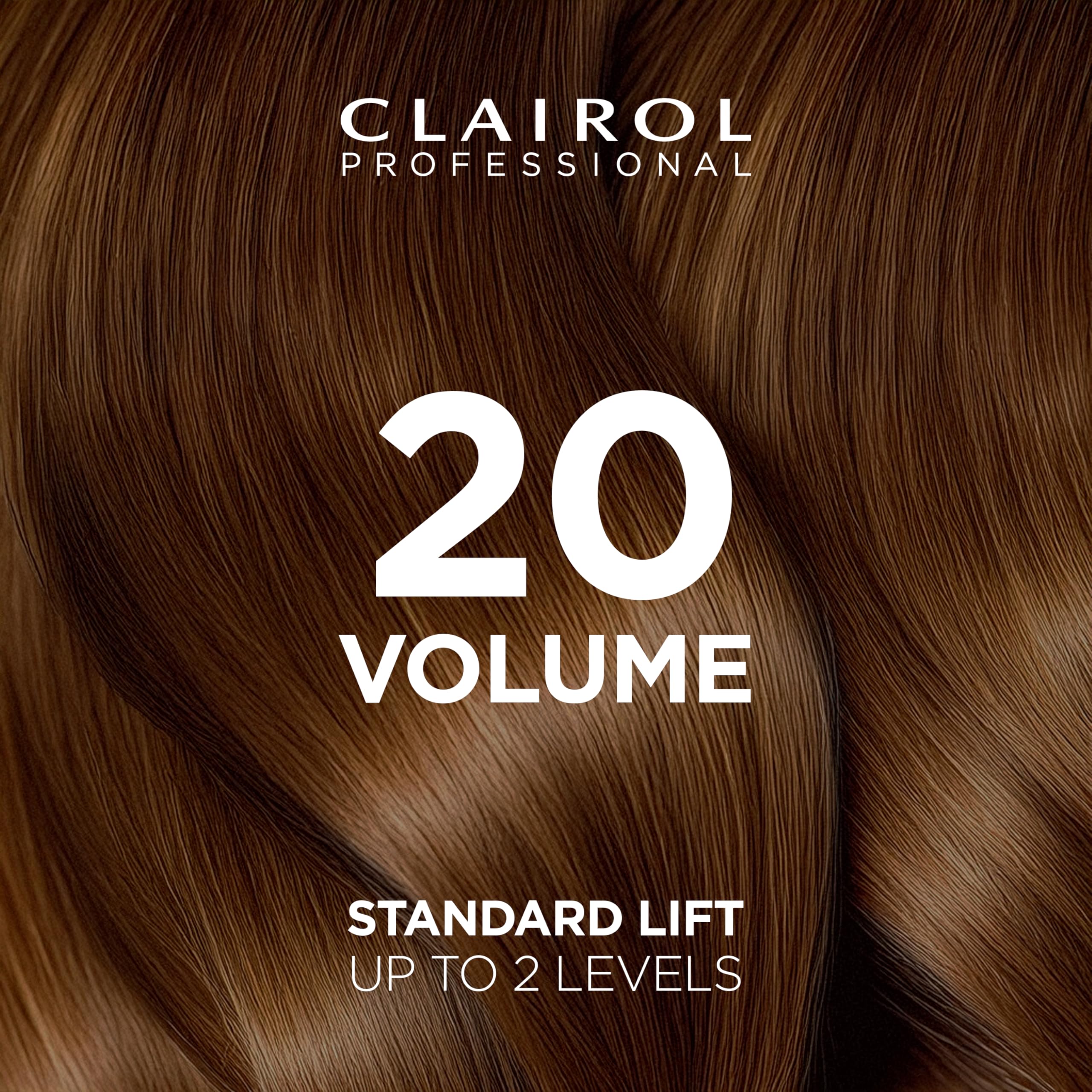 Clairol Professional Crème Permanente 20 Volume Hair Developers | For Coloring, Lightening & Lifting with Deep Conditioning Formula