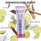 L'Oreal Paris EverPure Moisture Shampoo and Conditioner Set, Sulfate-Free Hair Care for Dry or Color-Treated Hair with Rosemary Botanicals, 17 Fl Oz Set
