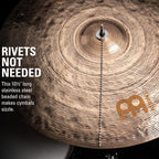 Buy now Meinl Cymbal Bacon - Cymbal Sizzler for Rides, Crashes, Chinas, and Effect Cymbals with No Rivets Required (BACON) at indiglob india