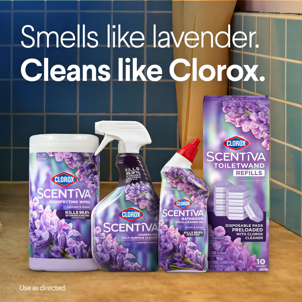 Buy now Clorox Scentiva ToiletWand Refills, Lavender and Jasmine, 20 Count at indiglob india