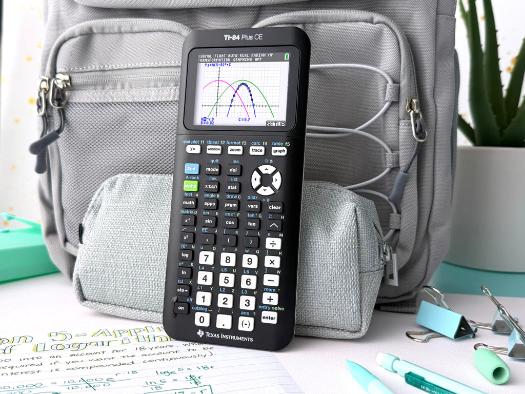 Texas Instruments TI-84 Plus CE Color Graphing Calculator, Black
