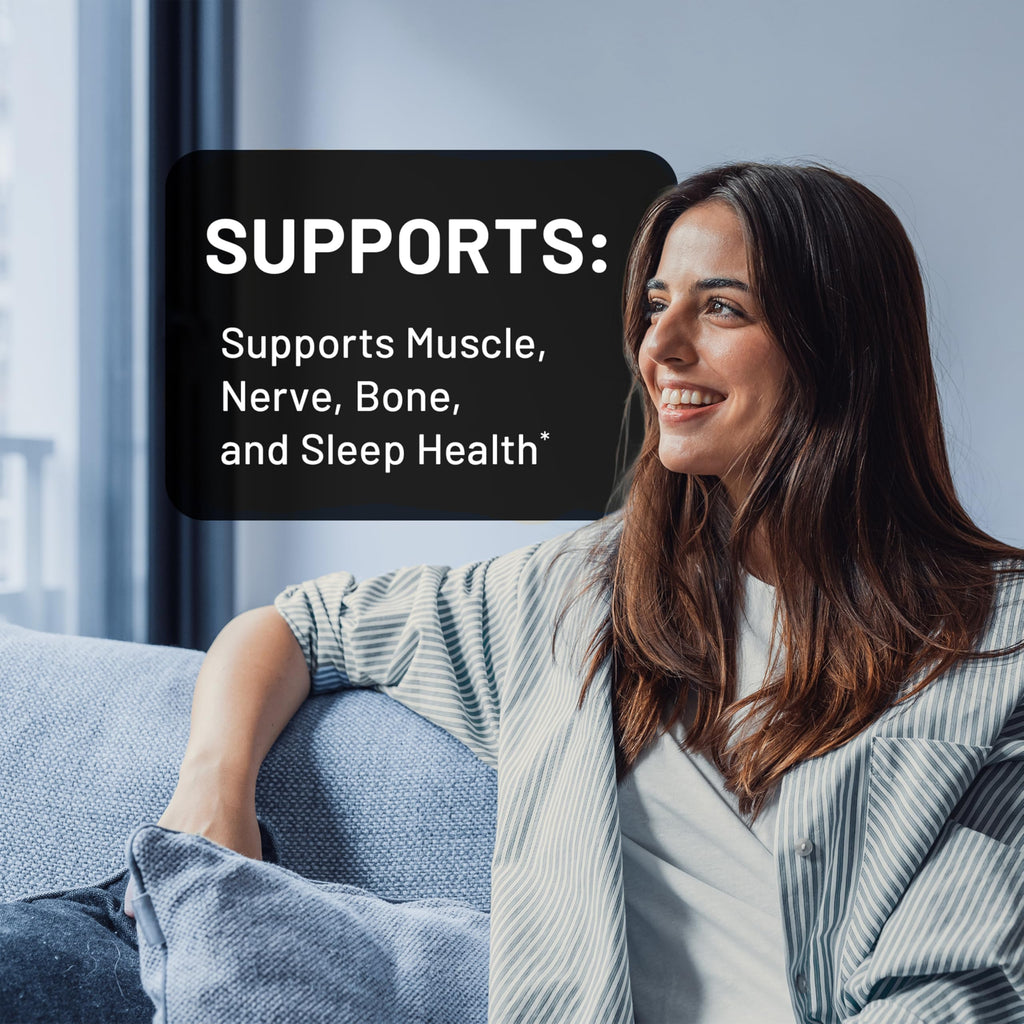 NatureWise Magnesium Glycinate 625 mg - High Absorption Chelated Magnesium Glycinate for Sleep, Relaxation, Muscle & Bones* - Gentle on Stomach, Vegan, Non-GMO - 30 Capsules[30-Day Supply]