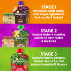 Happy Baby Organic Stage 2 Pears & Prunes Baby Food, 4 OZ