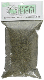 from The Field | Organically Grown Catnip Fine Ground Stalkless | 1.5 Oz Bag