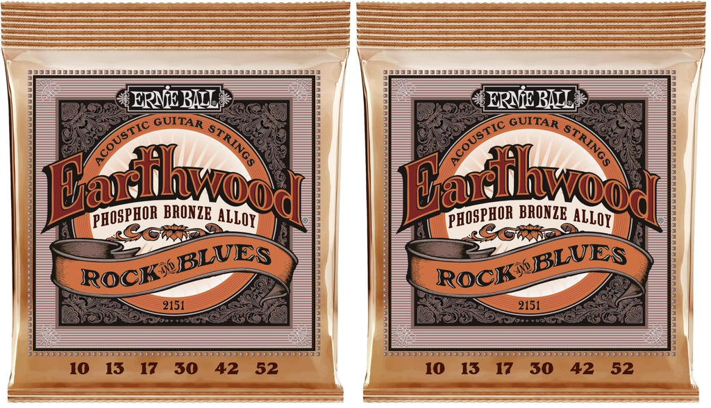 Buy now Ernie Ball Earthwood Medium Light Phosphor Bronze Acoustic Guitar Strings, 12-54 Gauge (P02146) at indiglob india