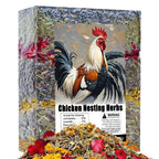 42 oz Chicken Nesting Herbs Flowers Vacuum-Packed,2.6 lb Premixed 7 Dried Herbs Natural Nesting Box Herbs for Freshening Coop Chicken Dust Bath Increase Egg Production