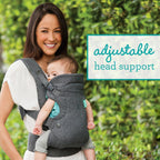 Buy now Infantino Flip 4-in-1 Convertible Baby Carrier, Adjustable, Ergonomic Babywearing, Registry Essential, Baby Carrier for Newborn to Toddler, Gray at indiglob india