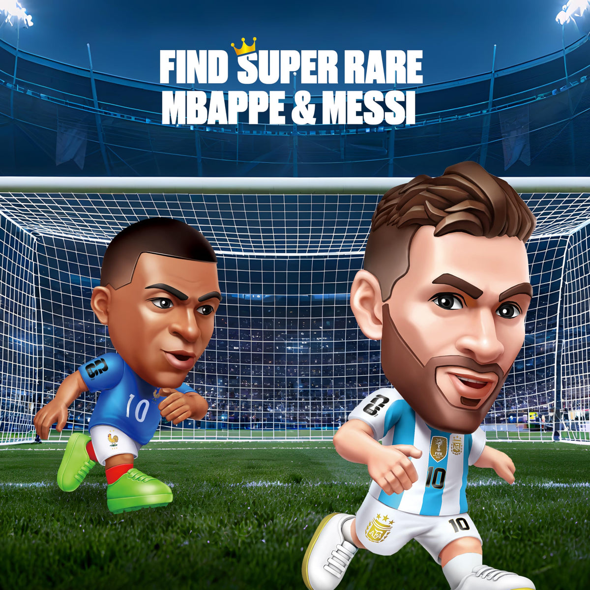 FIFA World Cup 2026™ Ballers Series 1 2 Pack by ZURU – Official Licensed Product Surprise Unboxing Soccer Collectible Sports Toy for Boys, Ages 3+