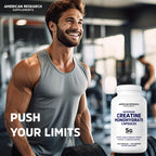 Creatine Monohydrate Capsules 5G, 60 Servings, Micronized Creatine Pills for Men and Women, 4 Caps per Serving