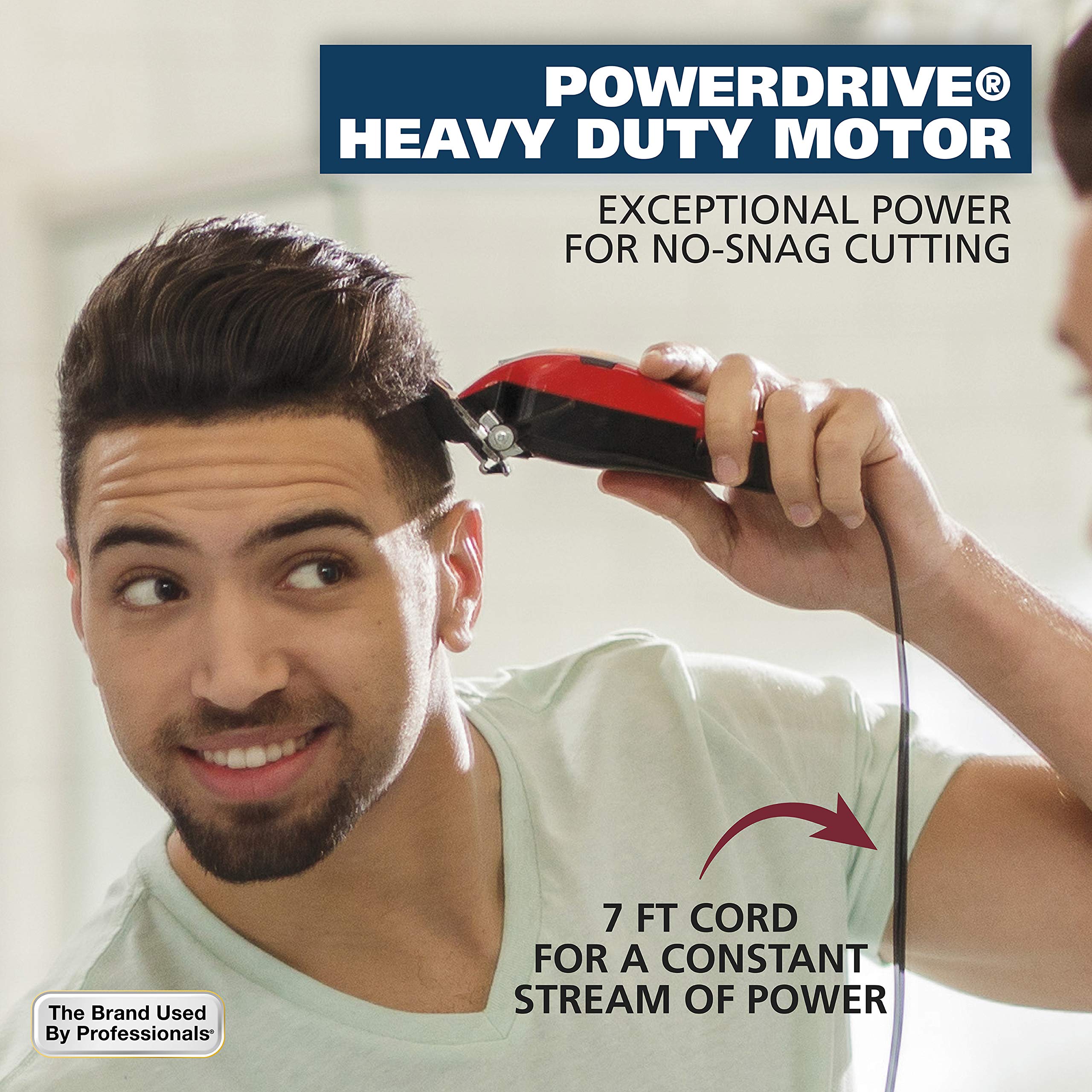 Buy now Wahl USA Clip Æ’??N Trim 2 in 1 Corded Hair Clipper with Pop Up Trimmer Kit, The Perfect Hair Clippers for MenÆ’??s Haircuts and Long Beard Touch Up Grooming Æ’?? 79900-1501P at indiglob india
