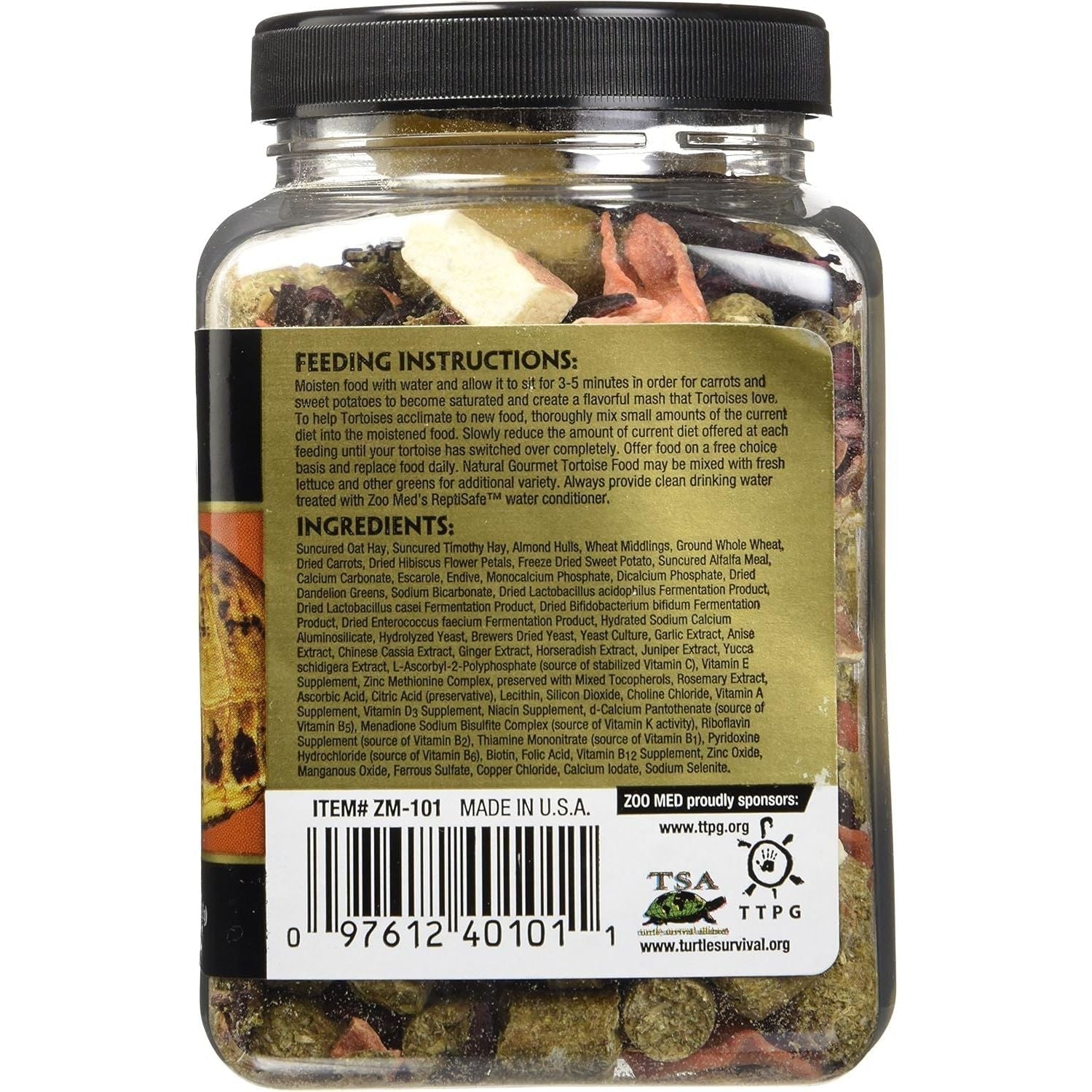 Buy now Zoo Med Gourmet Tortoise Food, 7.5 oz at indiglob india