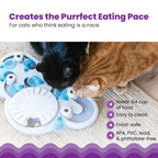 Catstages Nina Ottosson Rainy Day Puzzle & Play Cat Toy Treat Puzzle, 14"