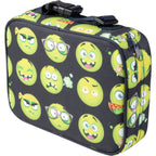 Buy now Bentology Lunch Box for Boys- Kids Insulated, Durable Lunchbox Tote Bag Fits Bento Boxes, Containers Jars & Water Bottles- Reusable School Lunch Sleeve Keeps Food Hotter or Colder Longer- Emoji Emoji at indiglob india