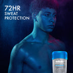 Buy now Gillette Antiperspirant and Deodorant for Men, 72hr Sweat & Odor Protection, Long Lasting Freshness, Anti-White Mark Technology, Clear Gel, Cool Wave Scent, 0.5 oz at indiglob india