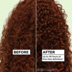 Garnier Fructis Curl Nourish Moisturizing Shampoo for Curly Hair, Plant Protein and Coconut Oil Formula, Up to 48HR of Curl Definition, Sulfate Free & Vegan, 22 Fl Oz (Packaging May Vary)