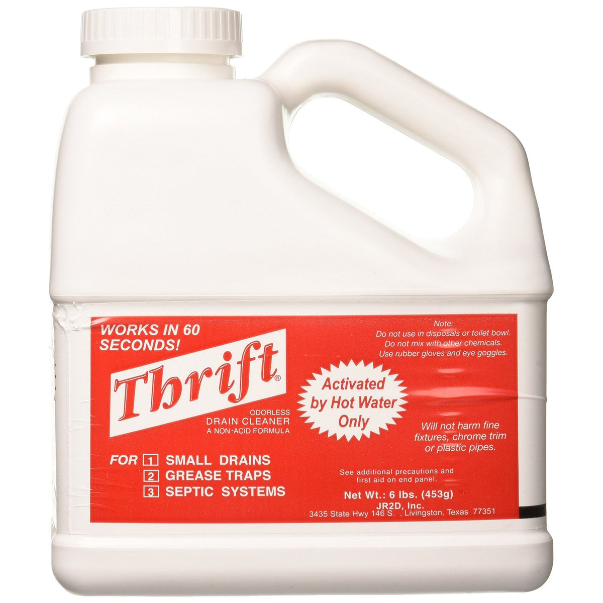 Thrift T-600 Odorless Drain Cleaner