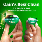 Gain Plus Flings Liquid Laundry Detergent Pacs, Gain's Best Clean, All-In-One, Original Scent, 45 Count