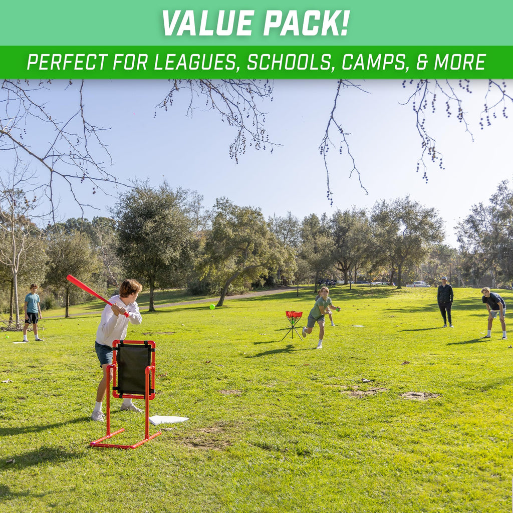GoSports Baseball & Softball 4 Piece Premium Base Set - Heavy-Duty for Athletes