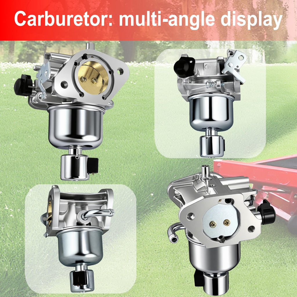 KT735 KT740 Carburetor Kit for Kohler 7000 Series KT725 KT730 KT745 Engine 22HP 23HP 24HP 25HP 26HP replaces 3285367S,1685319-S,3285363S,853-50-S,with Air Filter Oil Filter Kit