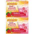 Emergen-C 1000mg Vitamin C Immune Support Powder, Raspberry, 60 ct | B Vitamins for Energy, Zinc and Manganese, Electrolytes, Natural Flavor, Caffeine Free, Vitamin D