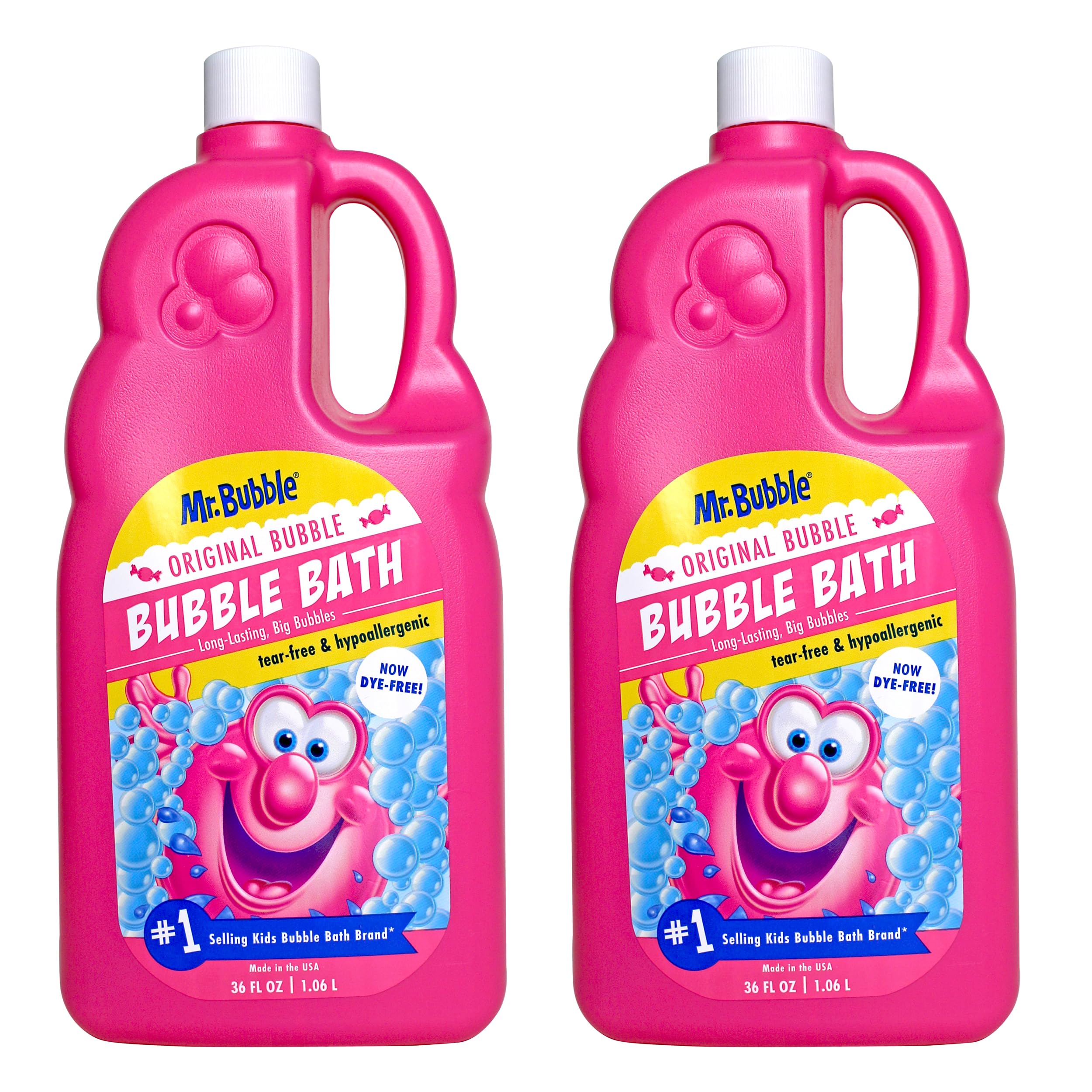 Buy now Mr. Bubble Extra Gentle Bubble Bath - Hypoallergenic, Tear Free Bubble Bath Solution Perfect for Sensitive Skin (Pack of 2 Bottles, 16 fl oz Each) at indiglob india