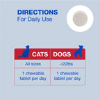 Nutramax Cobalequin B12 for Dogs and Cats, Oral Cobalamin Supplement with Folate, Vitamin B12 for Dogs Under 22 lbs. and Cats, Supports GI Health, Chewable Tablets, 45 Count (Pack of 2)