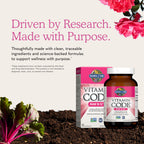 Garden of Life Vitamin Code Raw B-12 - 30 Capsules, 1,000mcg Whole Food B12 Methylcobalamin for Energy, Vegan Methylcobalamin Vitamin plus Probiotics and Enzymes, Gluten Free Supplements