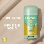 Mitchum Women Invisible Solid Antiperspirant Deodorant, Pure Fresh, 2.7 oz | Women's antiperspirant & deodrant delivers 48-hour odor protection after only one application. Pure Fresh scent.