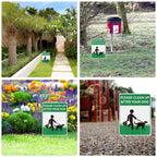 2 Pack Pick Up After Your Dog Sign, Clean up After Your Dog Signs