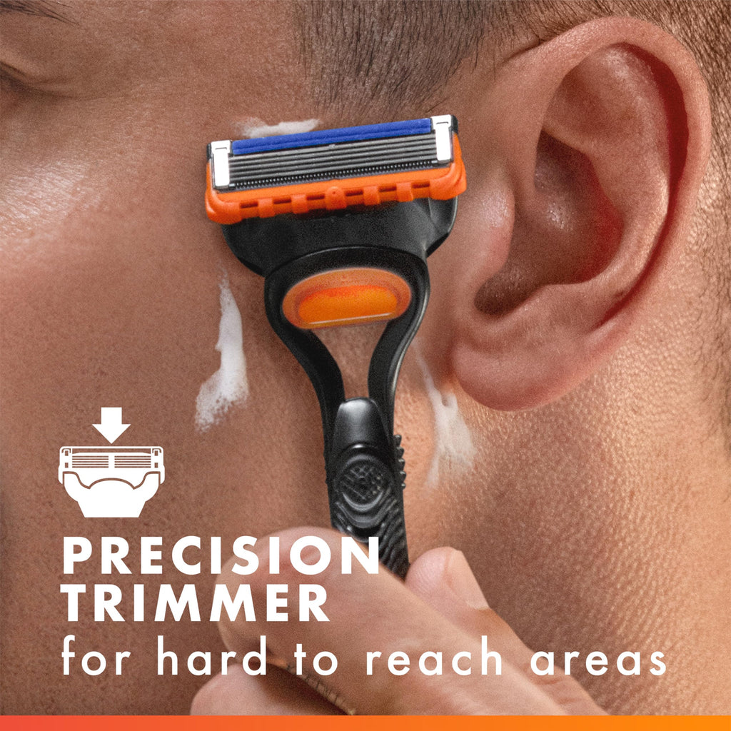 Gillette Fusion5 Razor for Men, Handle + 1 Razor Blade Refill