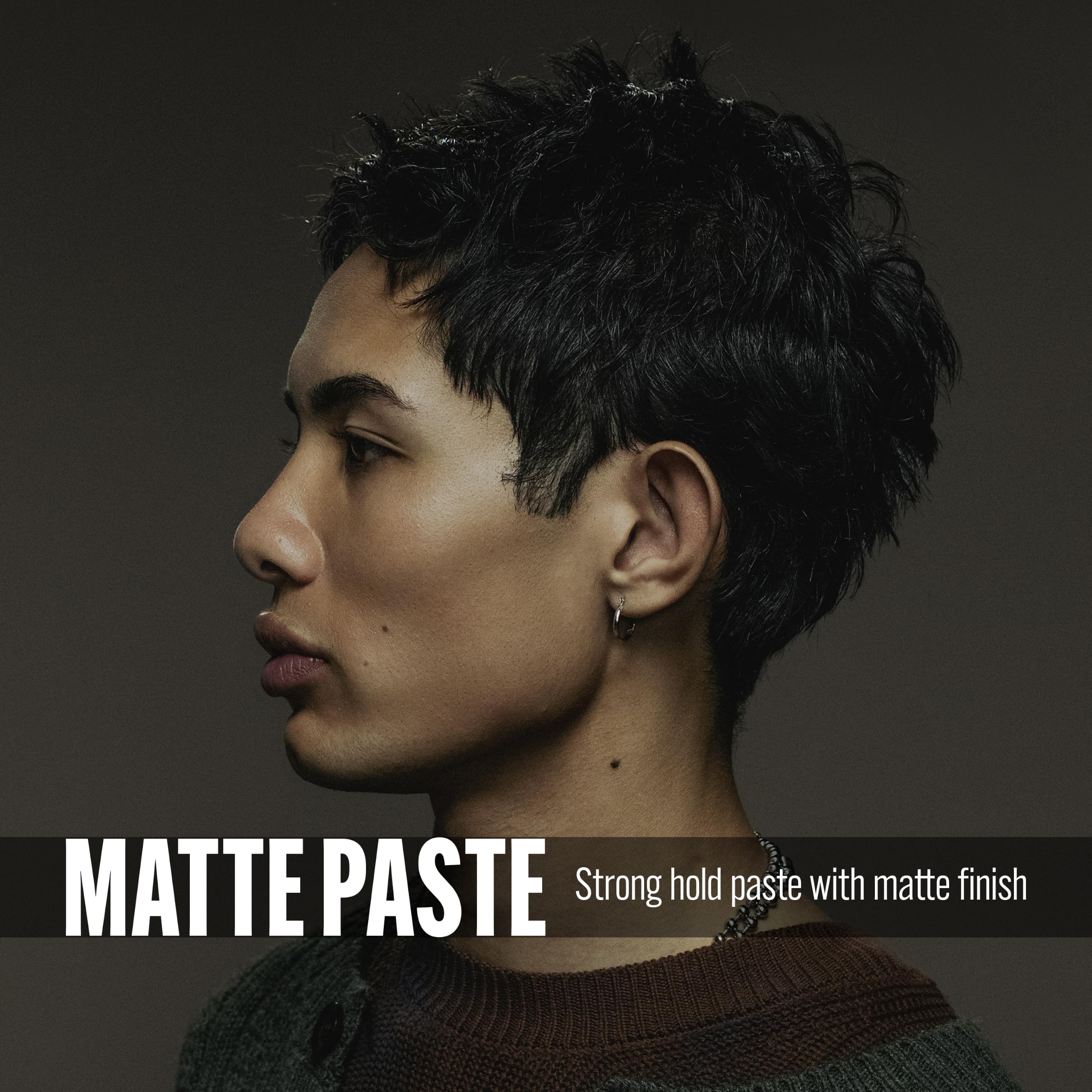 STMNT Grooming Goods Matte Paste 3.38 oz | All Day Strong Hold & High Volume | Hair Clay Paste For Men | Non-Greasy Formula | Texture Paste for Hair | Ideal for Dry & Damp Hair | Mens Hair Styling