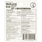 Buy now Mentholatum Natural Ice Original Medicated Lip Balm, Hydrating Lip Care for Dry, Chapped Lips, Moisturizing Formula with SPF 15 Helps Prevent Sunburn, Protection for Smooth, Soft Lips (Pack of 12) at indiglob india
