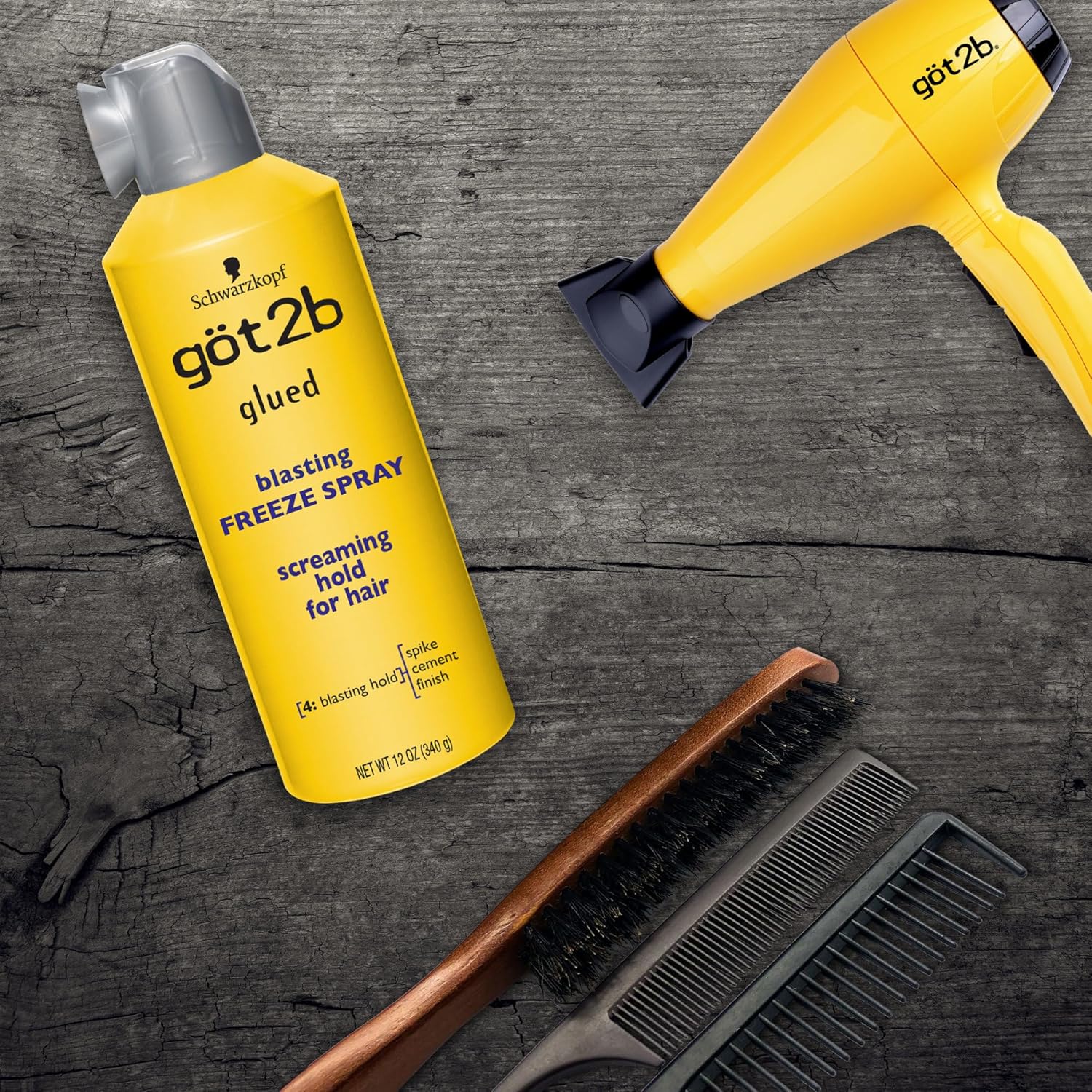 Buy now Got2b Glued Blasting Freeze Hairspray Aero, 12 Ounce (Pack of 6) at indiglob india