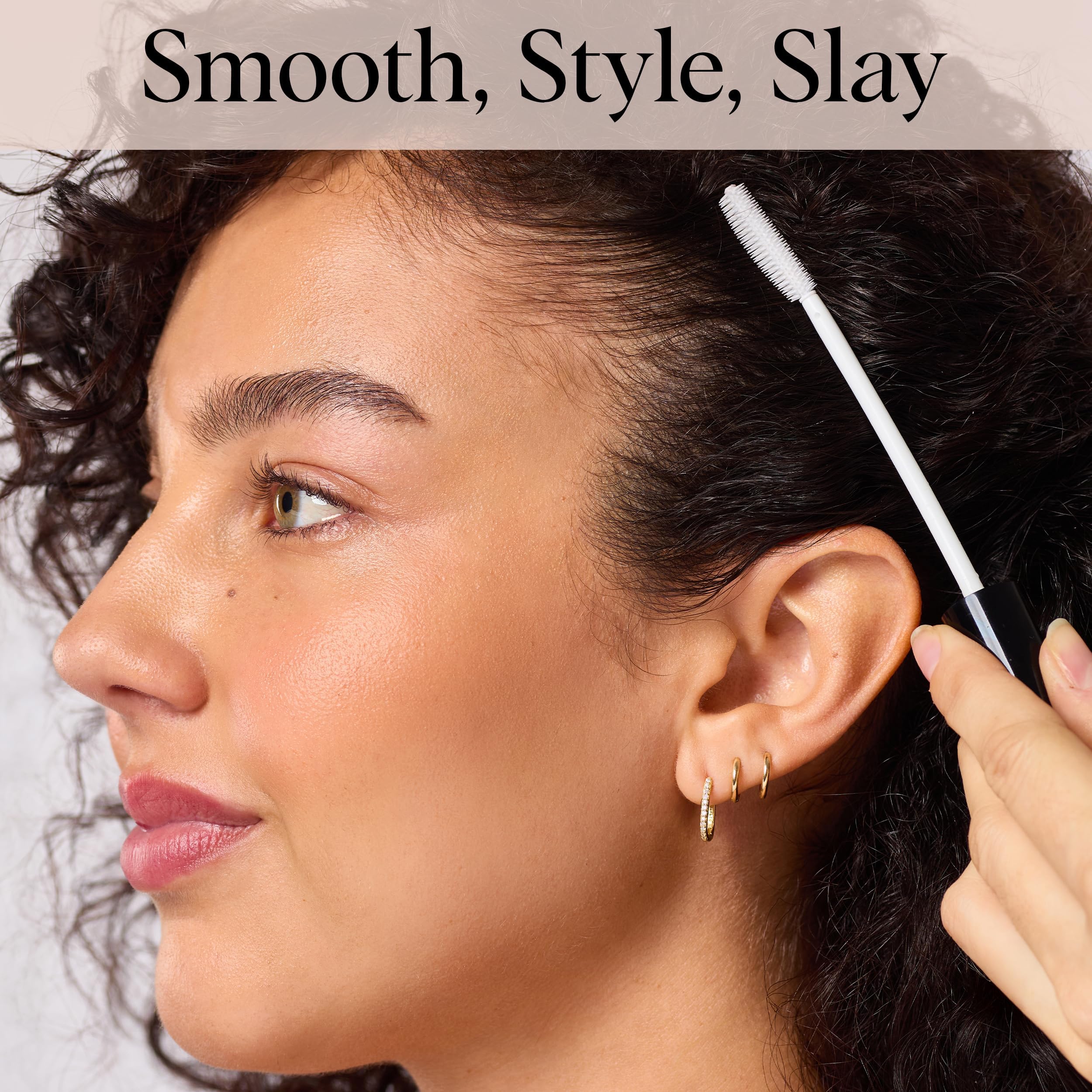 Kitsch Hair Taming Wand – With Biotin, Aloe & Vitamin E - 18mL | Fly Away Stick For Hair – Clear Hair Mascara for Flyaways, Baby Hair, Slick Back – Travel Size Hair Styling Products