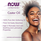 Buy now NOW Foods Solutions, Castor Oil, 100% Pure Versatile Skin Care, Multi-Purpose Skin Softener, 16-Ounce at indiglob india