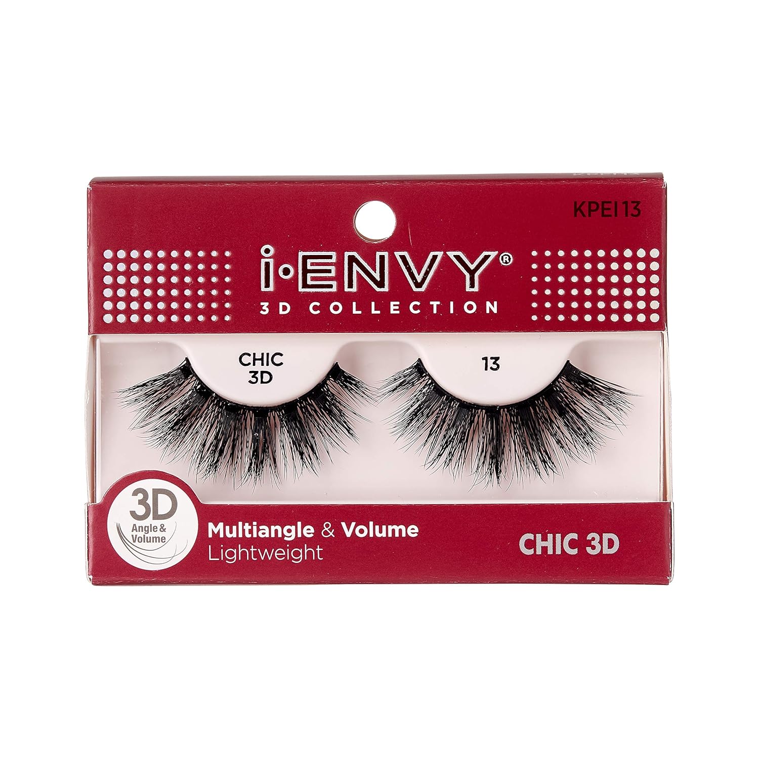 Buy now i-Envy 3D Glam Collection Multi-angle & Volume (2 PACK, KPEI14) 1 Pair (Pack of 1) KPEI13 at indiglob india