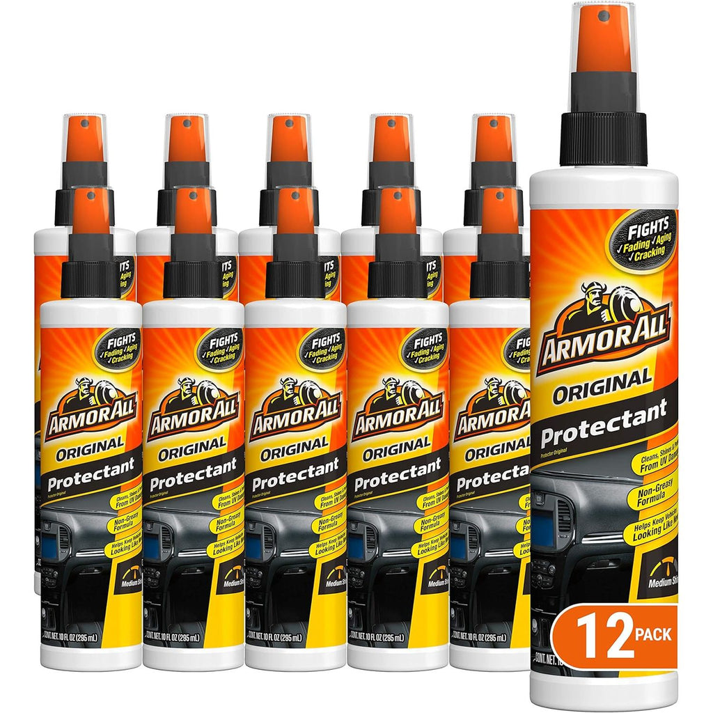 Buy now Armor All Interior Car Cleaner Spray Bottle, Protectant Cleaning for Cars, Truck, Motorcycle, Pump Sprayer 11010-12PK, 10 Oz (12 Pack) at indiglob india