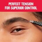 Revlon Expert Slant Tip Tweezer, Black, 1 Count | High precision stainless steel slant tweezer for easy, accurate hair removal.