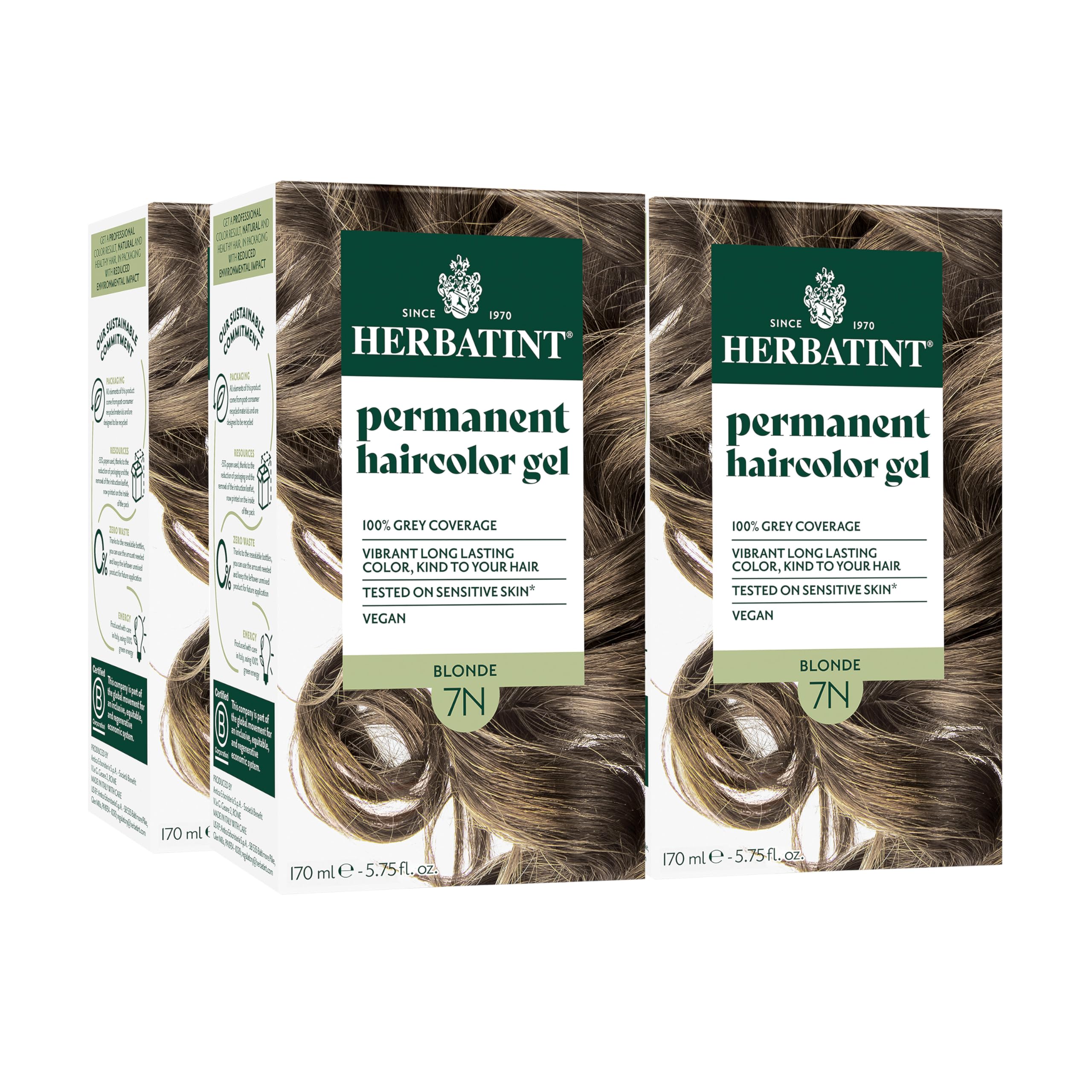 Buy now Herbatint Permanent Hair Dye For Women - 4N Chestnut - For Up To 100% Gray Coverage of Resistant Gray Hair - Ammonia-Free, Alcohol-Free & Vegan - Salon Influenced Hair color 5.75 fl oz at indiglob india