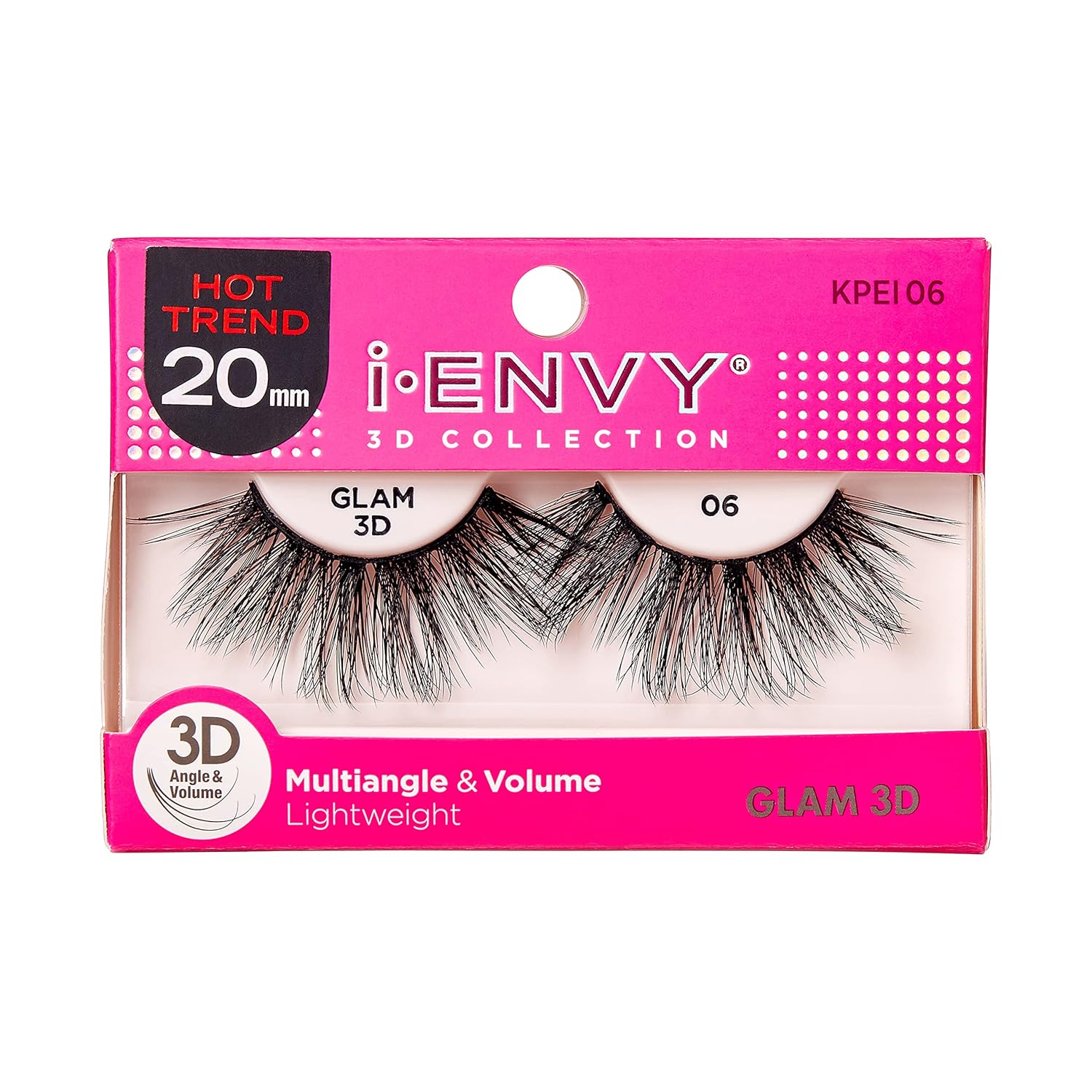 Buy now i-Envy 3D Glam Collection Multi-angle & Volume (2 PACK, KPEI14) 1 PACK KPEI6 at indiglob india