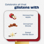 Glade PlugIns Scented Oil 2 Refills, Air Freshener, Warm Apple & Spices, 1.34 fl oz, Pack of 2