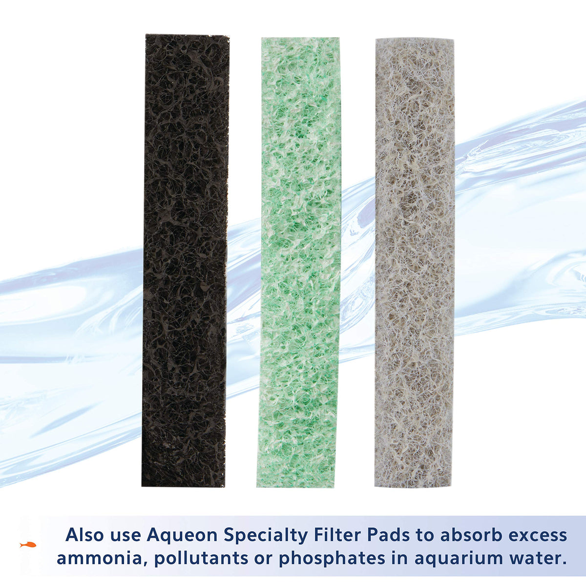 Aqueon Replacement Filter Cartridges Medium, Filter Cartridge, 12-Pack