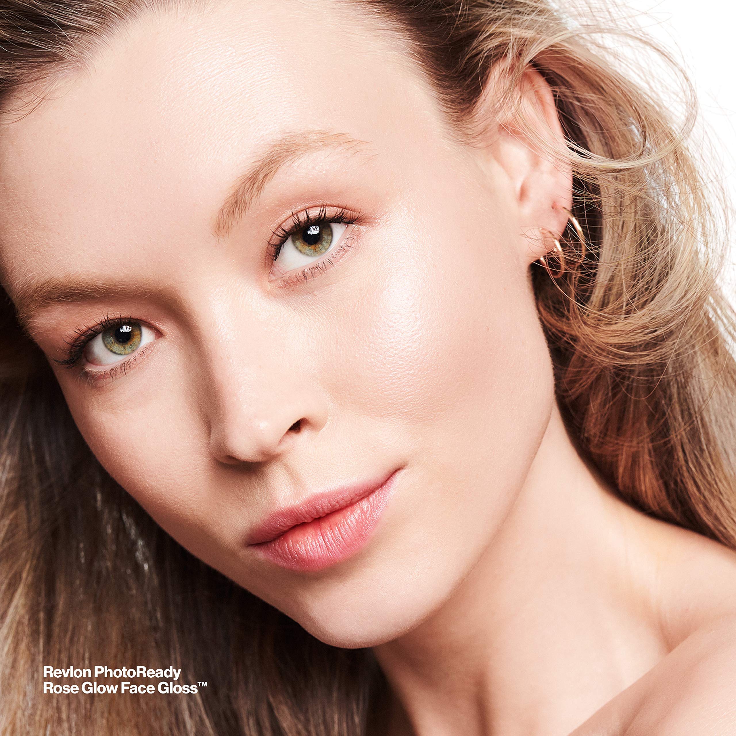 Buy now Revlon PhotoReady Face Gloss Rose Glow Primer, Makeup for All Skin Types, Hydrates, Illuminates & Moisturizes, Infused with Glycerin & Olive Oil Extract, 80% Water, 1 Fl Oz at indiglob india