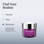 Neutrogena Triple Age Repair Face Moisturizer, SPF 25, 1.7 fl. oz