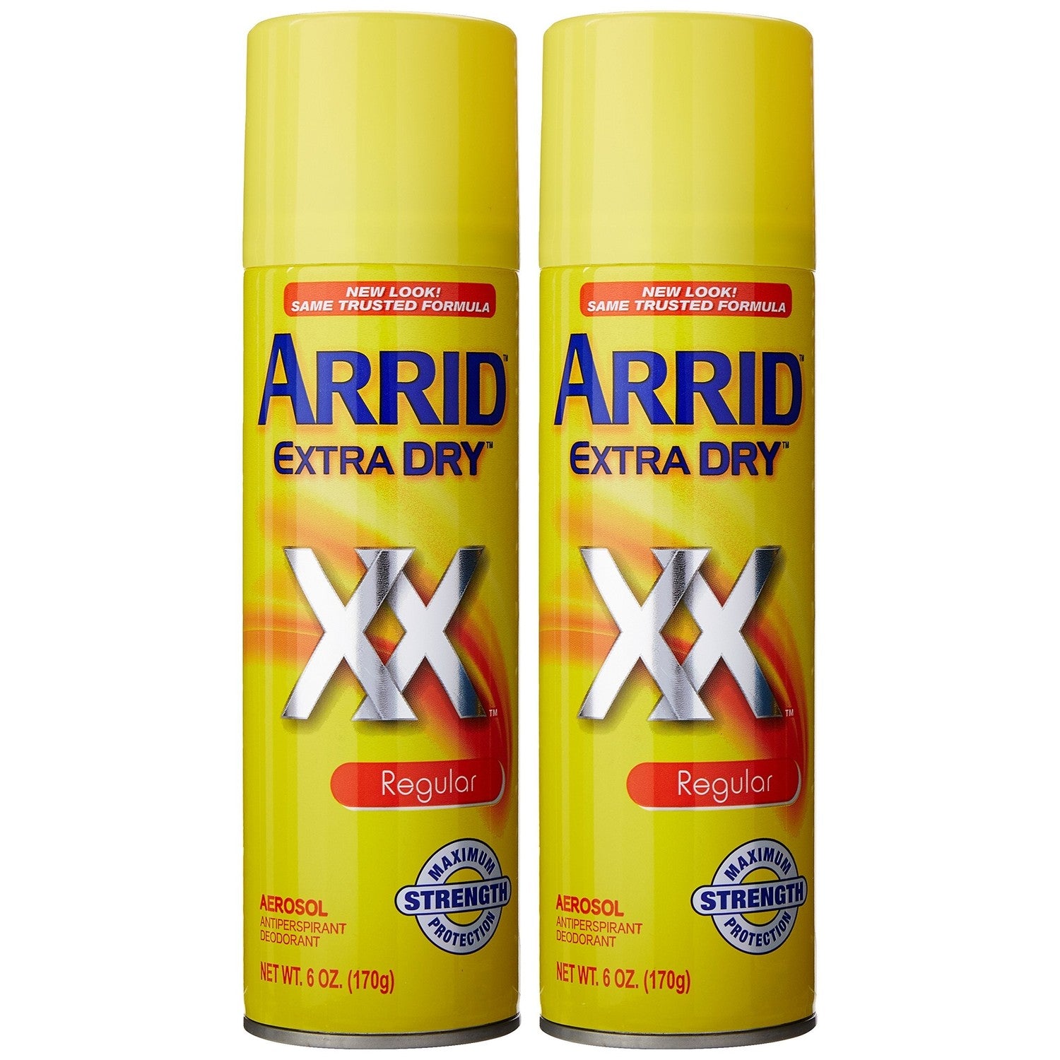 Buy now Arrid XX Extra Dry Antiperspirant Deodorant, Regular, Twin Pack (two 6oz. cans) Packaging May Vary at indiglob india