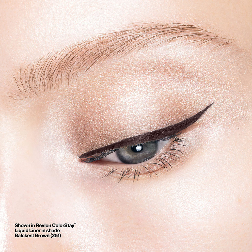 Buy now Revlon Liquid Eyeliner, ColorStay Eye Makeup, Waterproof, Smudgeproof, Longwearing with Ultra-Fine Tip, 251 Blackest Black, 0.08 Fl Oz (Pack of 1) at indiglob india