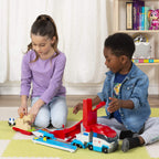Buy now PAW Patrol, Launch’N Haul PAW Patroller, Transforming 2-in-1 Track Set for True Metal Die-Cast Vehicles, Kids Toys for Boys & Girls Ages 3 and Up at indiglob india