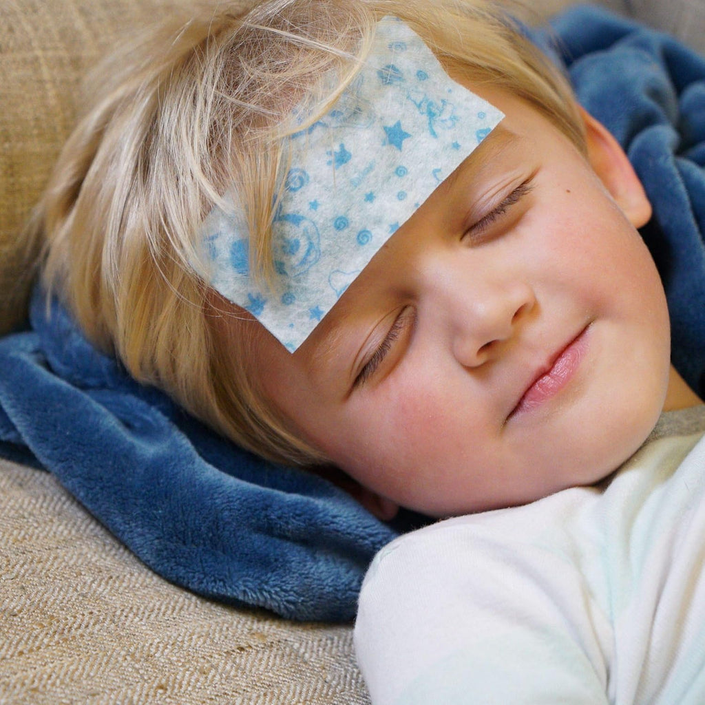 Buy now BEKOOOL Soft Gel Sheets for Kids for Cooling Relief from Fever discomfort | 4 Count at indiglob india