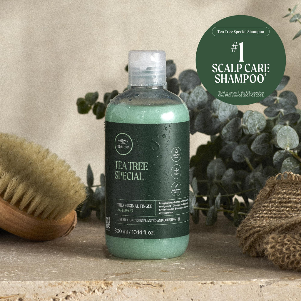Tea Tree Special Shampoo, Deep Cleans, Refreshes Scalp, For All Hair Types, Especially Oily Hair